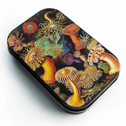 Cigarette Case Box Flip Cap Tobacco Storage Smoke Humidor Rolling Paper Jewelry Candy Coin Key Organizer Tin Flip Gifts Sealed Good Vibrations