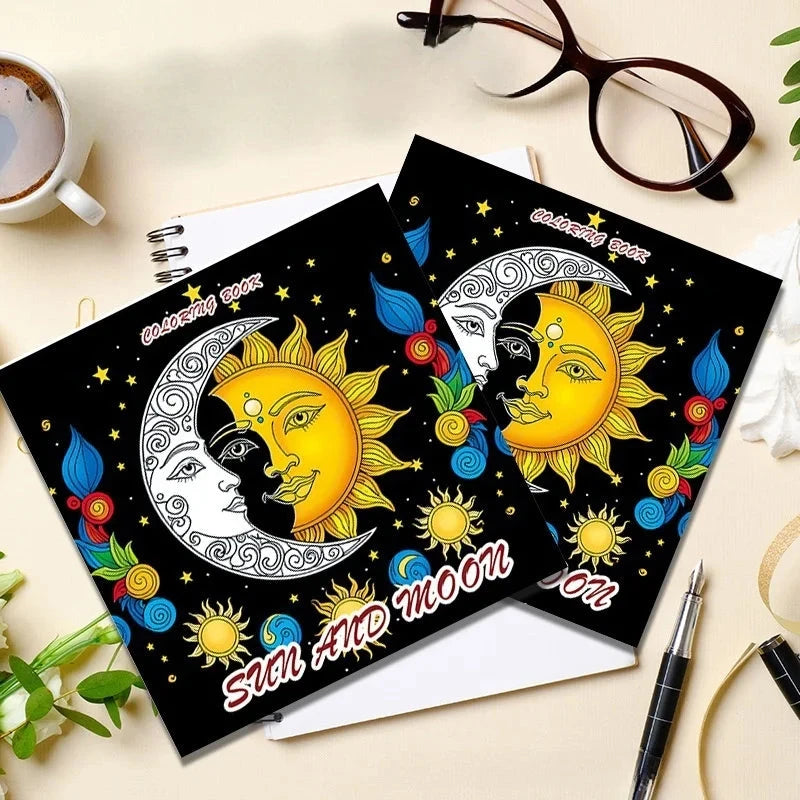 Blacking Me Out: Picture Books for Adults and Teens Coloring Books for Decompressing Relaxing and Imaginative Coloring Good Vibrations