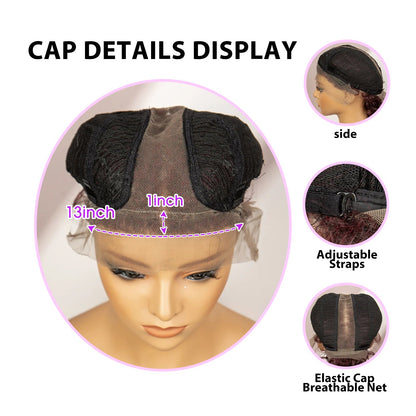 Synthetic Goddess Braided Wigs Cornrow Braided Wigs with Baby Hair Braids Wigs for Women Daily Use Knotless Wigs Good Vibrations