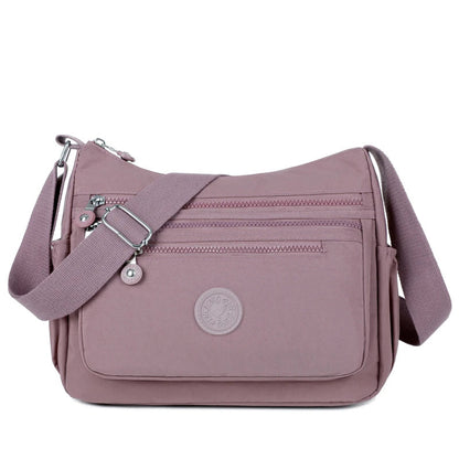 Shoulder Bag Crossbody Bag for Women Messenger Bags Waterproof Nylon Ladies Handbag Good Vibrations