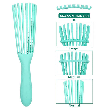 Hair Comb Detangling Brush Scalp Massage Hair Brush Detangler Brush for Curly Hair Thick Hair Octopus Hairbrush Women Men Salon Good Vibrations