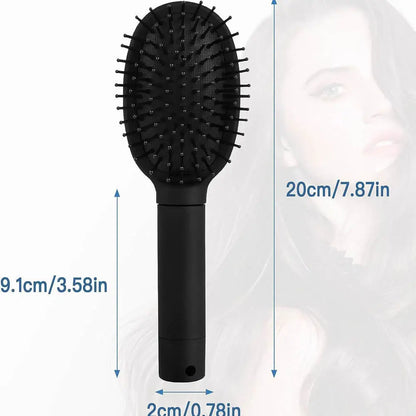 Creative Sight Secret Hair Comb with hidden storage for valuables, travel diversion stash.