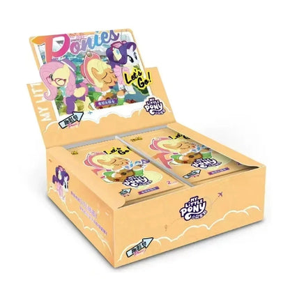 KAYOU Genuine New My Little Pony Friendship Eternal Star Bag 2 Rhythm Moon AR Gilded Decoration OR Collection Card Gift Good Vibrations