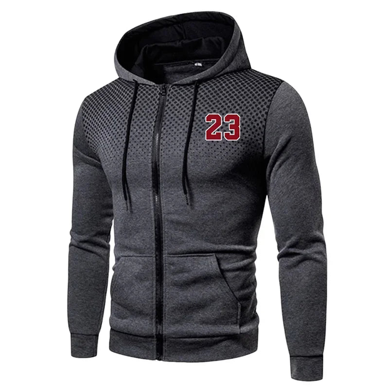 2026 Hot Sale Men's Tracksuit Zip-up Jacket Black Sweatpants Fall Winter Daily Casual Sporty Sweatshirt Outfit Male Training Set Good Vibrations
