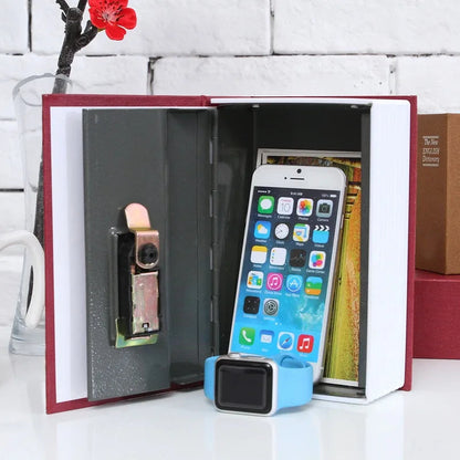 Dictionary Mini Book Safe Security Key Locker Money Hidden Secret Safe Key Safe Box Cash Money Coin Storage Jewellery Lock Box Good Vibrations