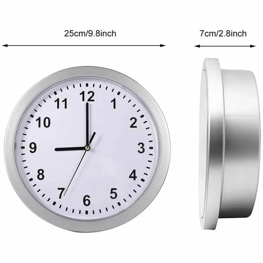 Sight Secret Hidden Safe Wall Clock With Stash Compartment Hide Cash Jewelry Keys Valueables or Home Office Decoration Safe Box Good Vibrations