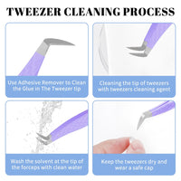 1 Pcs Eyelash Curler with Fibre Tip Stainless Steel High Precision Eyelash Curler (For Eyelash Enthusiasts) Make-up Tools Good Vibrations