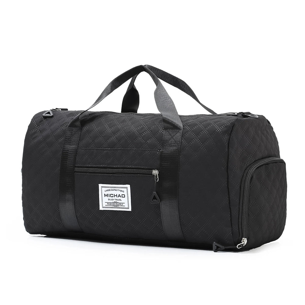 Travel Duffle bag Travel Sport Duffle Bag for Gym Waterproof Carry On Bag Large Capacity Overnight Bags for Women Good Vibrations