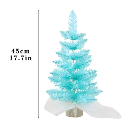 Christmas Desktop Mini Christmas Tree Christmas Decoration 2024 рождественский декор Dekoration Zu Hause Good Vibrations