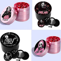 NEW Pink And Spooky 4-Layer Aluminum Alloy Grinder Good Vibrations Adult Super Store