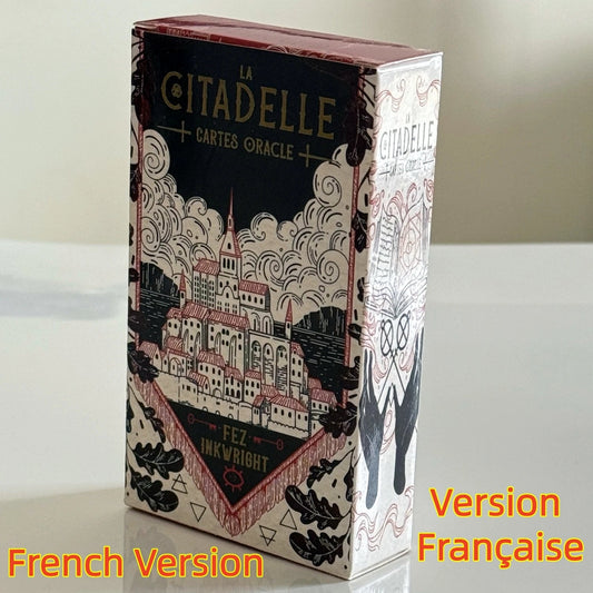The Citadel A Fantasy Oracle Cards French Version A 60 Deck Board Game Perfect For Spiritual Guidance & Collectors Good Vibrations