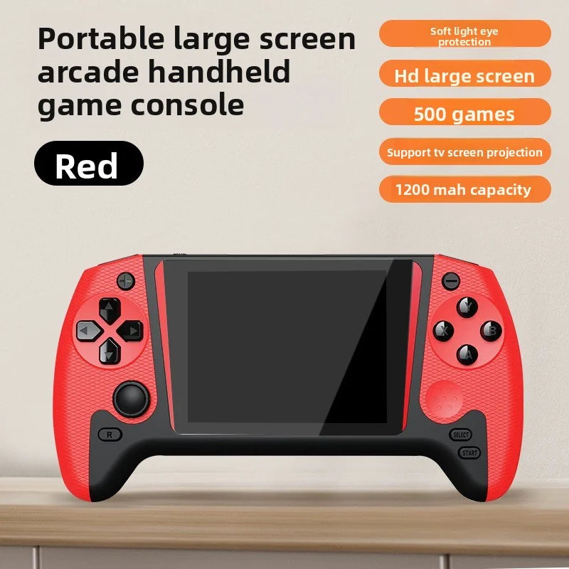 Retro Handheld Game Console LCD Screen Built-in  500-in-one retro nostalgic classic large-screen handheld console Good Vibrations