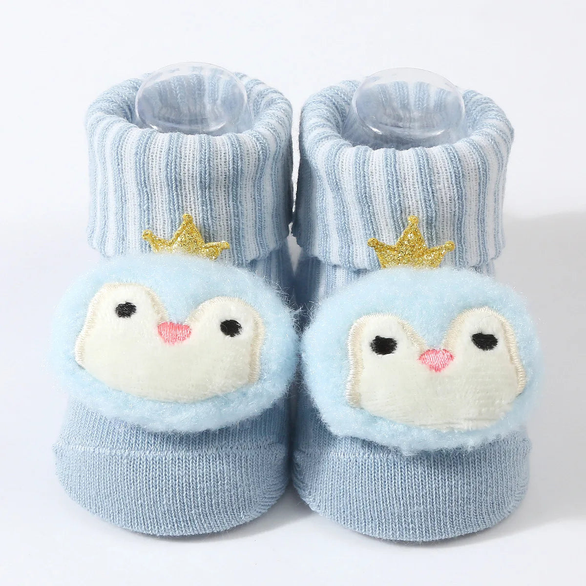 0-6 Months Socks for Newborns Baby Girls Boys Soft Cotton Socks Spring Autumn Cute Cartoon Animal Doll Infant Floor Sock Good Vibrations
