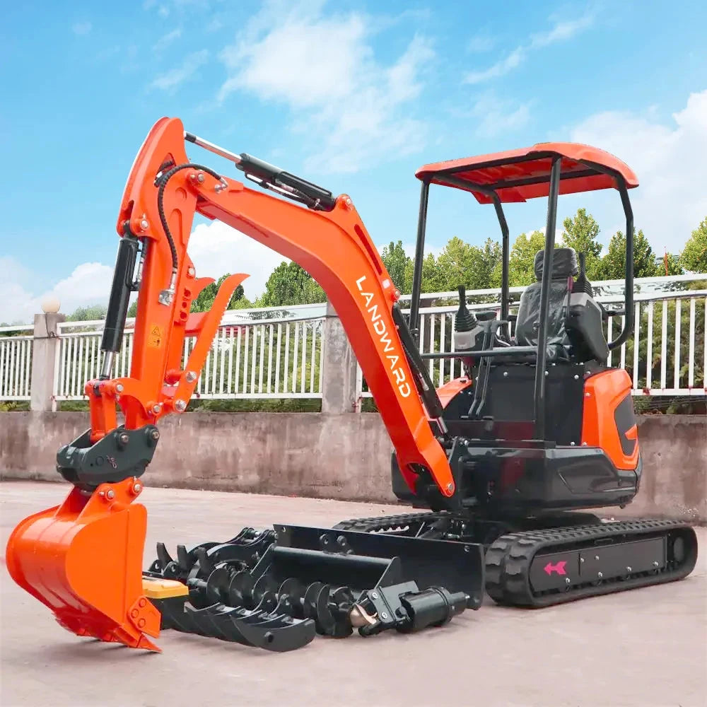Agricultural customization 1.8 ton Mini Excavator 1Ton Micro Crawler Digger 1800kg Electric Hydraulic Small Excavators for sale Good Vibrations