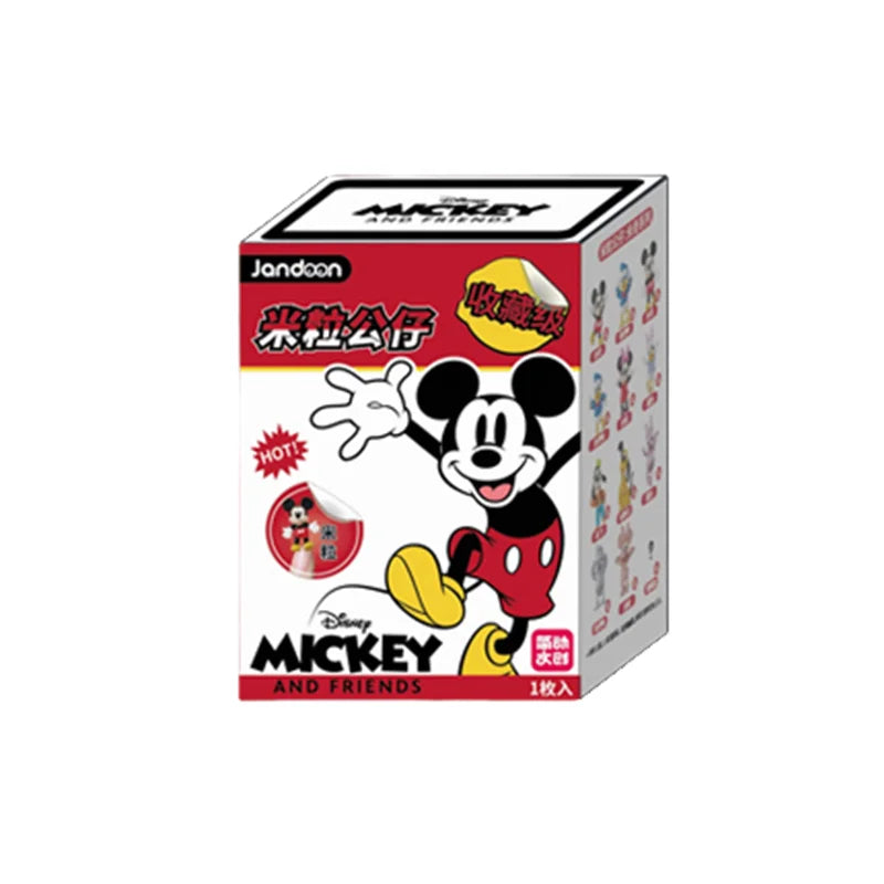 JANDOOM Disney Toy Story Zootopia Stitch Pooh Bear Mickey Mouse Action Figure Blind box Rice Grain Doll Anime Model Toys Gifts Good Vibrations