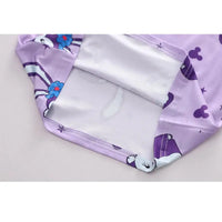 New Baby Girl Kuromi Nightgown Summer Children Short SLeeve Cartoon Nightdress Girls  Clothing Children's Pajamas Dress 3-12T Good Vibrations