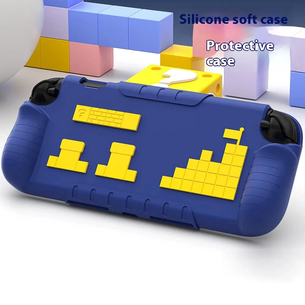 Silicone Protective Case Kit for Switch 2 Soft Touch Shockproof & Heat-Dissipating Design, Easy Snap-On Installation for NS2 Good Vibrations