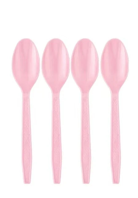 Light Pink Party Supplies Dinnerware Set Include Plates and Cups Tablecloth for Baby Shower Wedding Birthday Valentine's Day Good Vibrations