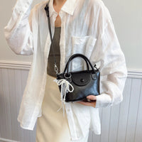 Chic Designer Ladies Tote Bag Versatile Crossbody Shoulder Handbag Luxury Leather Women's Fashion Purse Good Vibrations