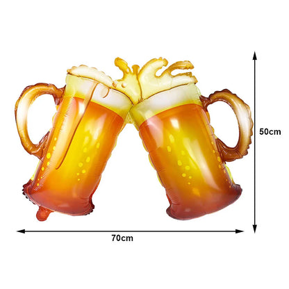 Whiskey Birthday Party Decorations Balloons Hanging Swirls Tablecloth Beers 30th 40th 50th Whiskey Birthdayy Party Decorations Good Vibrations