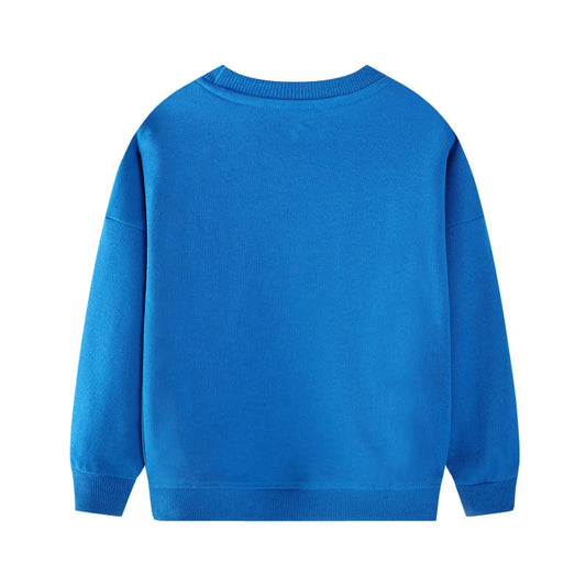 Jumping Meters 2-7T Girls Sweatshirts Autumn Spring Cotton Long Sleeve Animals Children's Clothing Toddler Shirts Good Vibrations