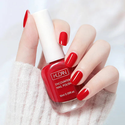 Air Dry Nail Polish 10ml 0.35 oz Water Based Non Toxic Odorless Quick Dry Toenail Finger Gel No Lamp Baking Nail Art Manicure Good Vibrations