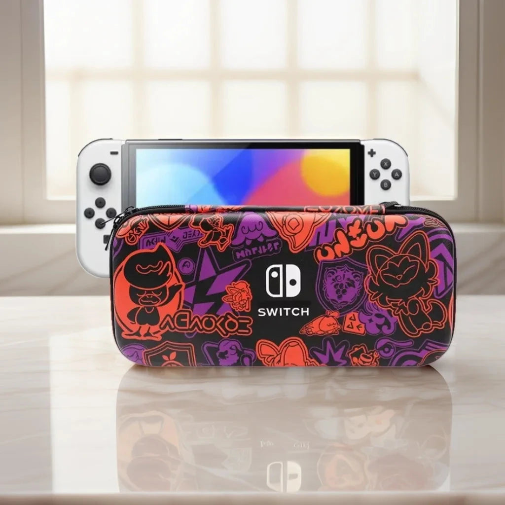 For Switch, OLED, NS Storage Bag Box, Shockproof and Anti Drop Digital Game Console, 2, OLED, Easy To Organize Hard Shell Good Vibrations