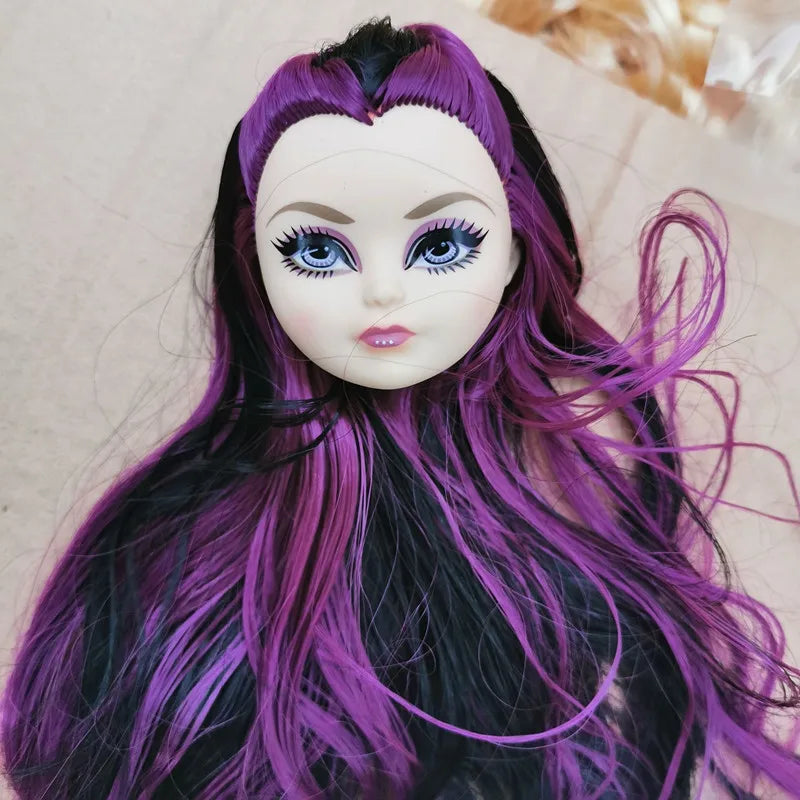 Monstering High Doll Toy Head No Hair Doll  Heads DIY Plants Hair Head Doll Bald Heads Original Rare Collection Head Toys Good Vibrations