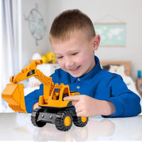 Excavator Toy Inertia Driving Excavator For Kids Construction Fleet Toddler Early Education Construction Vehicles Toys Good Vibrations