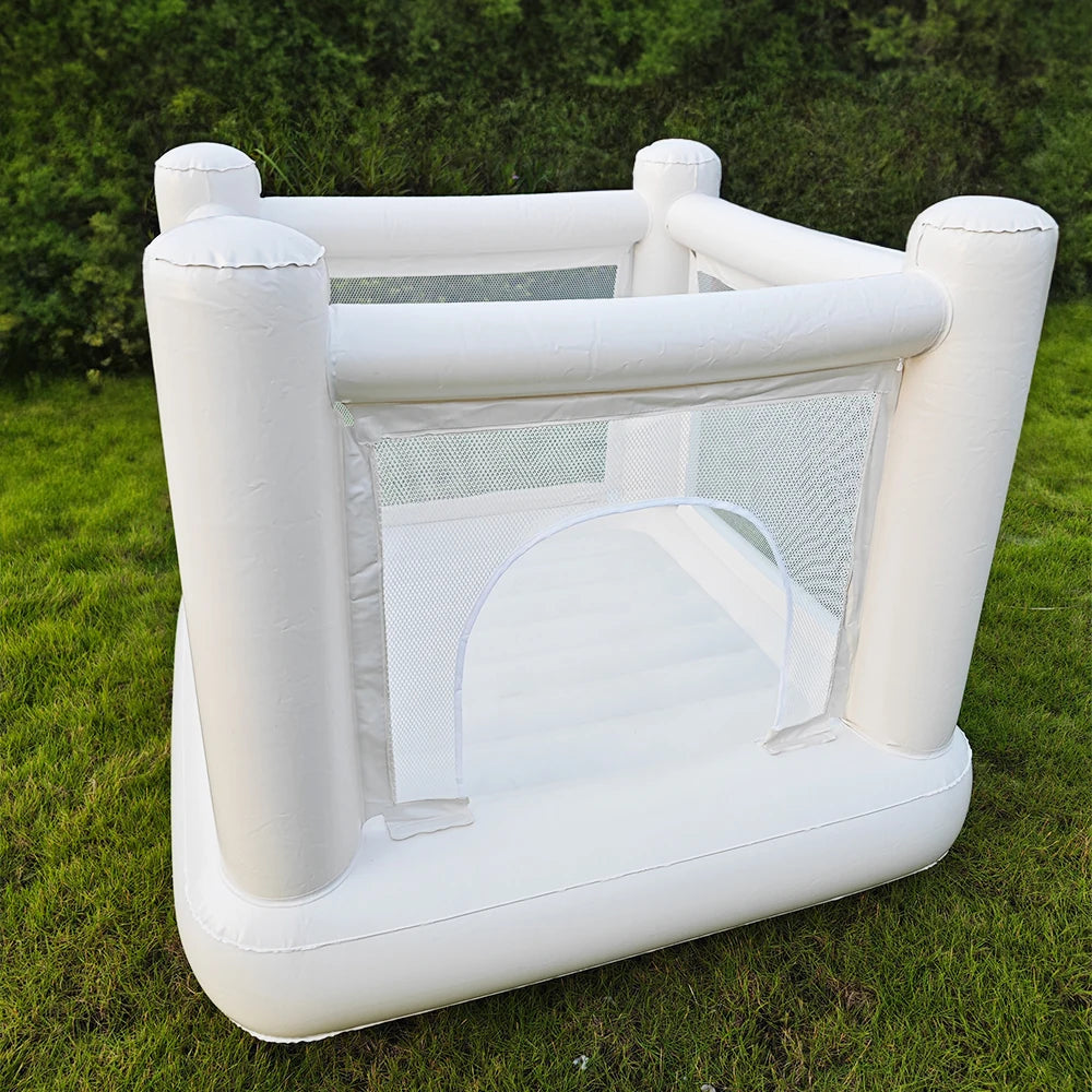 Mini City Bounce House 1~6 Years Old Birthday Gift Children's Mini Castle Inflatable PVC Children's Toy Children's Castle Good Vibrations