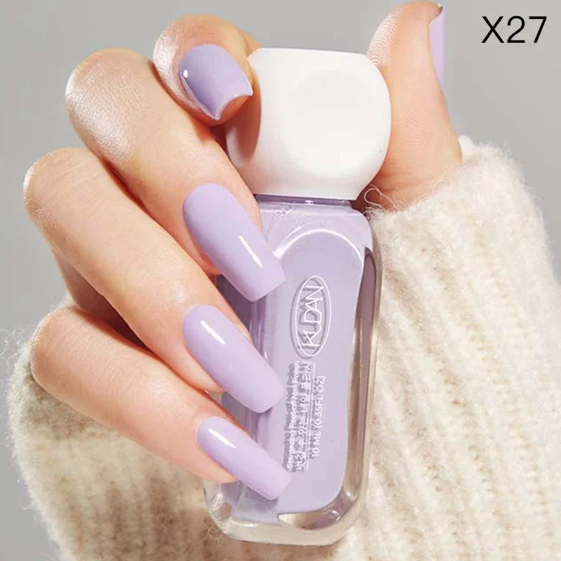 10ml Peel Off Water-Based Starry Nail Polish Fast Drying Long-Lasting Healthy And Brightening Effect No Need Lamp Cure Good Vibrations