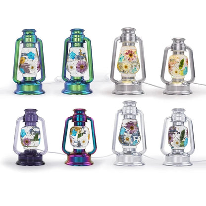 Crystal Resin Lamp DIY Mold Kit Creative Silicone for Handmade Night Lights Camping Oil Lamps Decorative Home Decor Crafts Good Vibrations