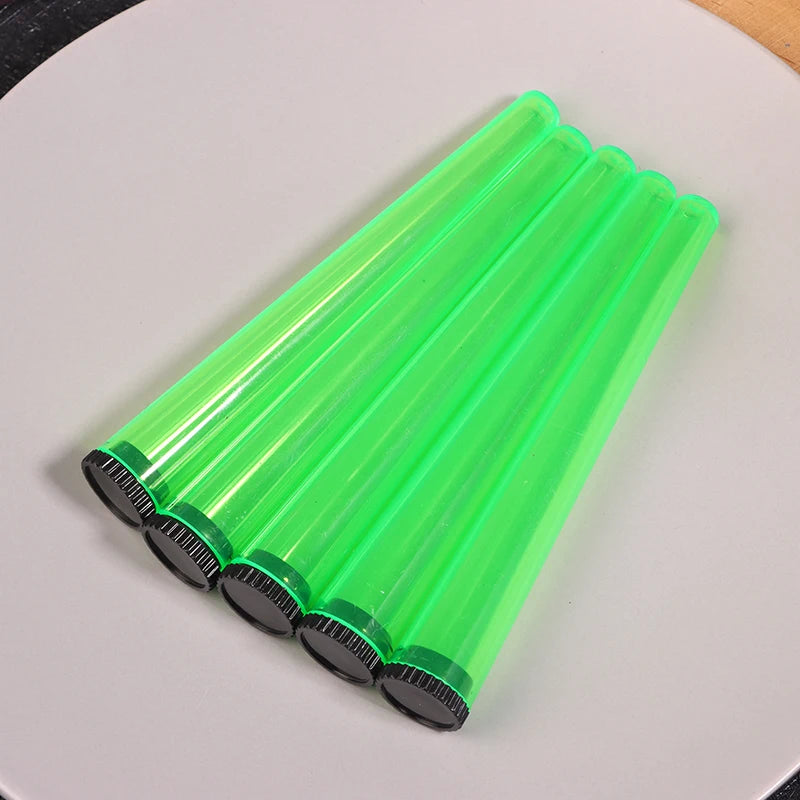 5pcs Airtight Storage Containers Smell Proof Holders With Metal Rolling Tray Tobacco Smoking Accessories Good Vibrations