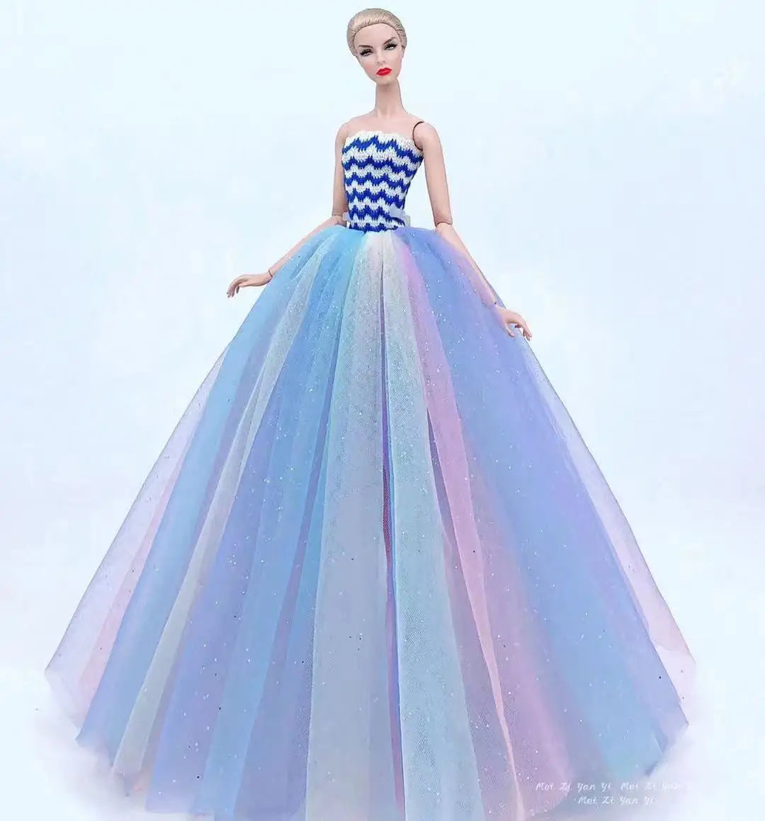 fashion for barbie elegant lady wedding dress for 30cm doll clothes princesa for bjd 1/6 dress long dress accessories Good Vibrations