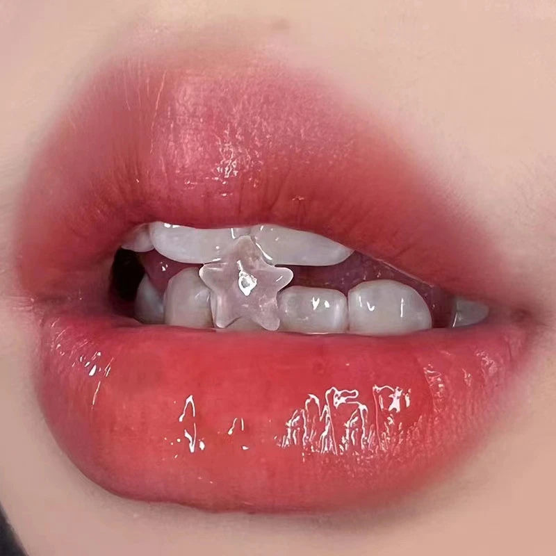 Titanium Steel Tongue Ring Punk Glowing In Dark Five-pointed Star Tongue Stud Fashion Body Piercing Jewelry Good Vibrations