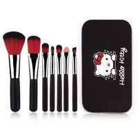 Hello Kitty Makeup Brush Set Fashion Cute Blush Eyebrow Lip Eye Shadow Brush Beauty Tool Women Girls Facial Makeup Tools Gifts Good Vibrations