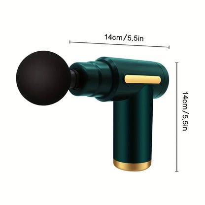 Long endurance TYPE-C mouth electric massager with six adjustable levels, silent fascia gun, multifunctional button fascia gun Good Vibrations