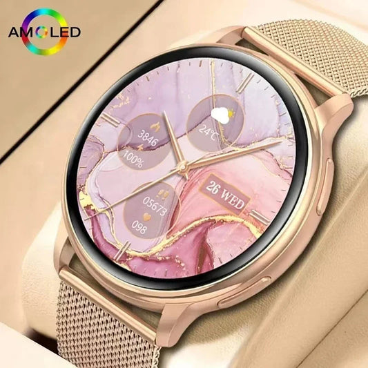 New Women Bluetooth Call Smart Watch HeartRate Blood Pressure Monitoring Smartwatches IP67 Waterproof Men Smartwatch+Box Good Vibrations Adult Super Store