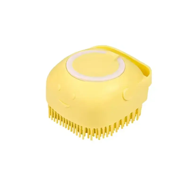 New Bath Massage Brush Bathroom Multifunctional Puppy Big Dog Cat Soft Safety Silicone Pet Accessories for Dogs Cats Tools Good Vibrations