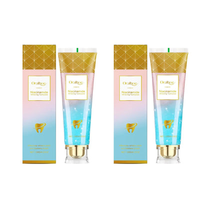 Niacinamide Whitening Toothpaste Remove Yellow Teeth Smoke Stains Improve Oral Smell Breath Fresh Tooth Bleaching Care Product Good Vibrations
