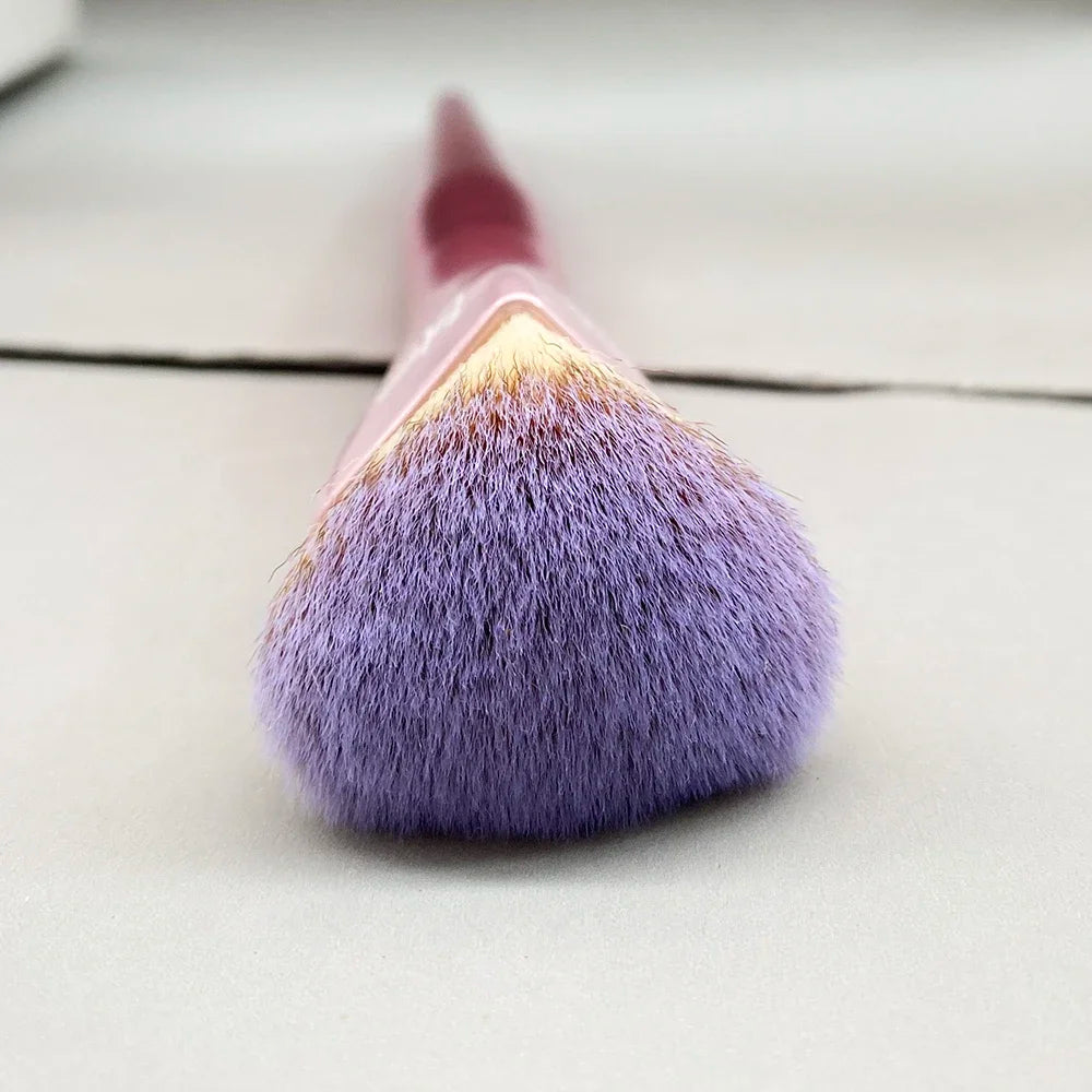 Love Beauty Fully Love is The Foundation Brush Pink Heart-Shaped Flawless Foundation Cream Makeup Brush Beauty Tool Good Vibrations