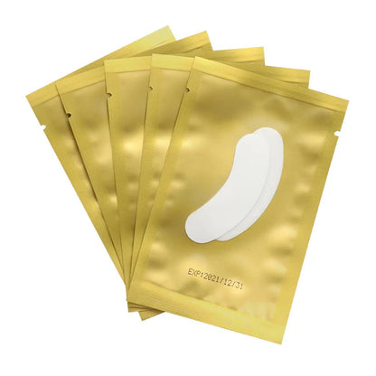 High Quality 50pairs Women Lint Free Under Eyes Pads Patches Eyelash Extension Tips Sticker Wraps Make Up Tool Eyelashes Patches Good Vibrations