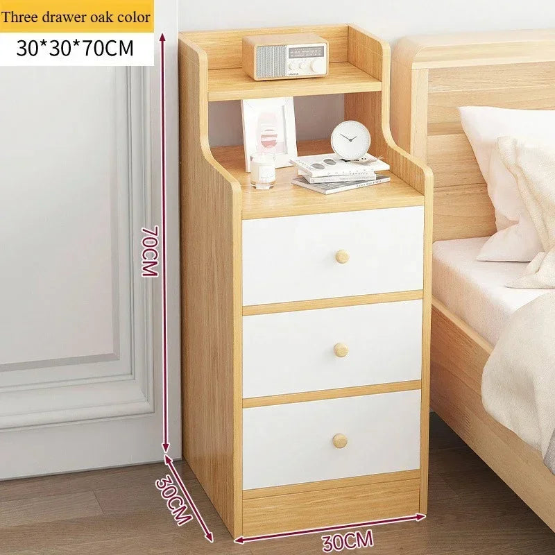 Adult Bedside Table Multifunctional Simple Gear Easy To Assemble Storage Rack Drawer Style Storage Cabinet Small Storage Rack Good Vibrations