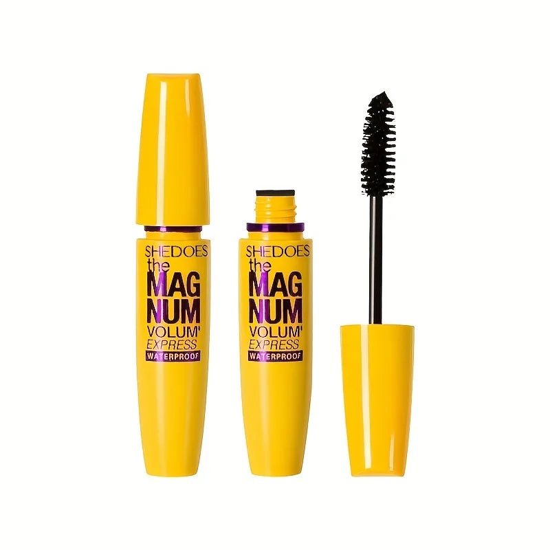4D Black Mascara Thickening, Lengthening, Curling, Waterproof Liquid Fiber Mascara Good Vibrations