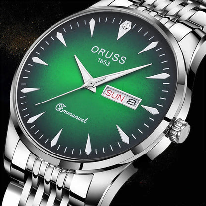 High-grade atmosphere on the trend of personality all wear watches leisure sports business youth handsome watch Good Vibrations