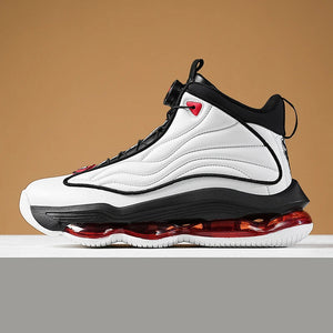 Men's Basketball Shoes Breathable Cushioning Non-Slip Wearable Runing Shoes Gym Training Athletic Basketball Sneakers for Women Good Vibrations