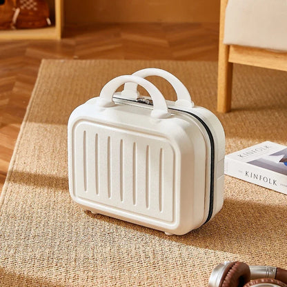 Stylish Lightweight Hardshell Luggage Trolley Case with USB Port, Perfect for Women Travel & Business 20/22/24/26/28 Inch Good Vibrations