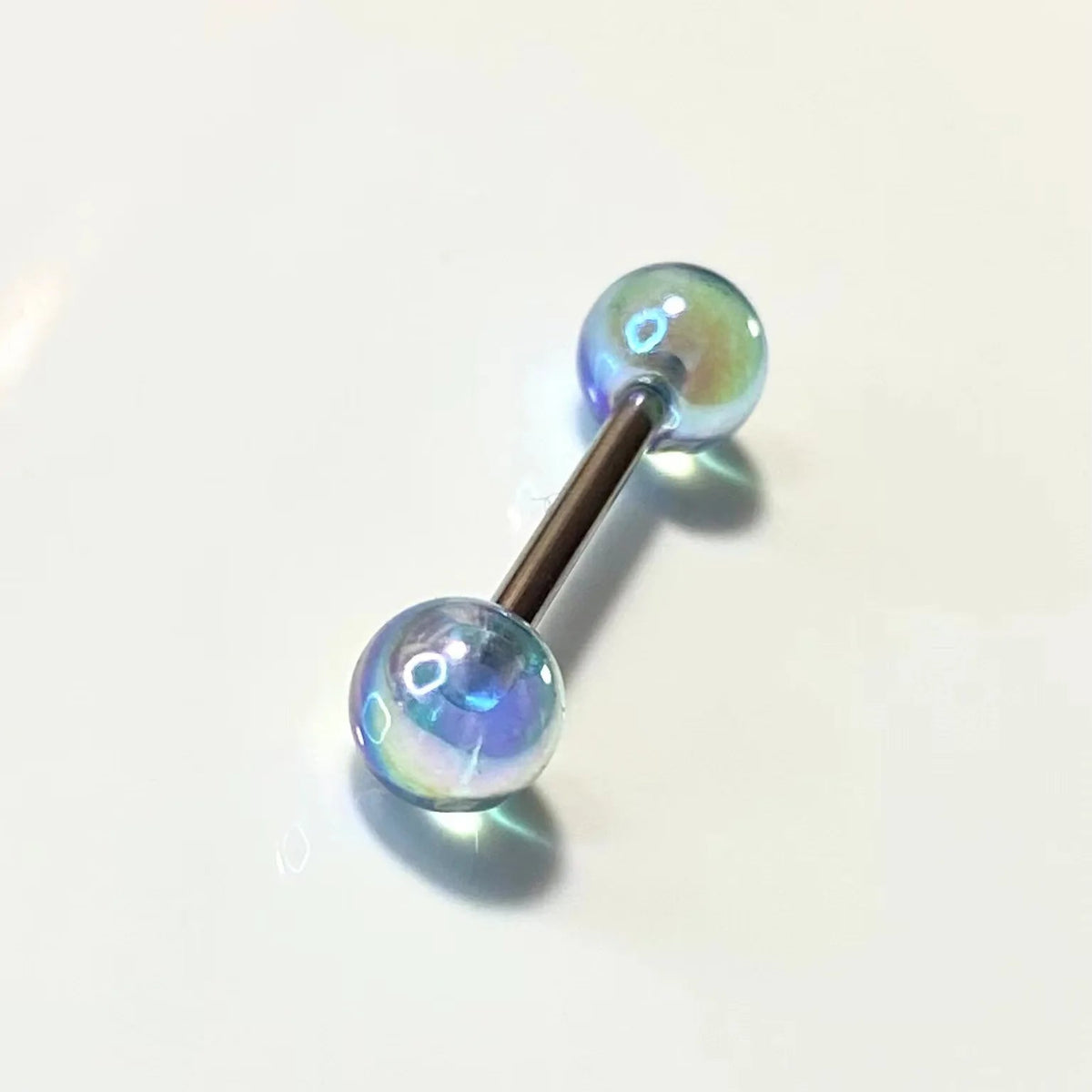 Tongue Nail Fashion Acrylic Tongue Ring Piercing Ear Nipple Rings Wear Lip Retro Stud Earring Puncture Jewelry Good Vibrations