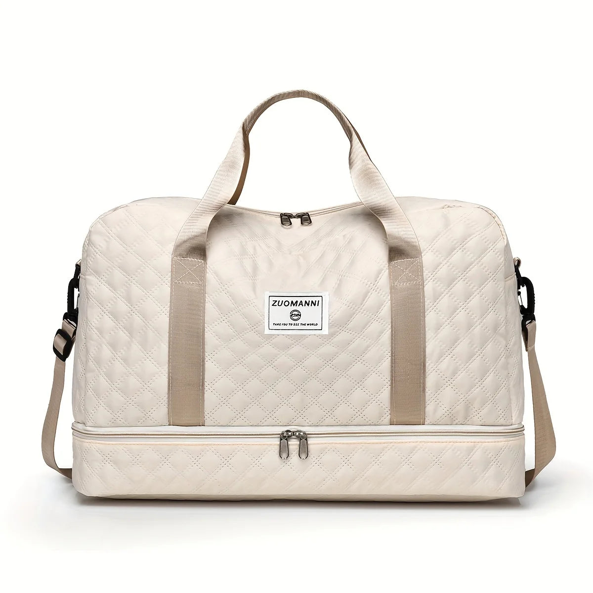 Lightweight Luggage Bag, Large Capacity Travel Duffle Bag Gym Tote Bags, Shoulder Weekender Overnight Bag Good Vibrations Adult Super Store