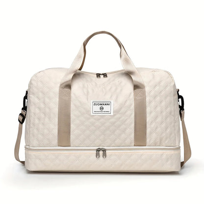Lightweight Luggage Bag, Large Capacity Travel Duffle Bag Gym Tote Bags, Shoulder Weekender Overnight Bag Good Vibrations Adult Super Store